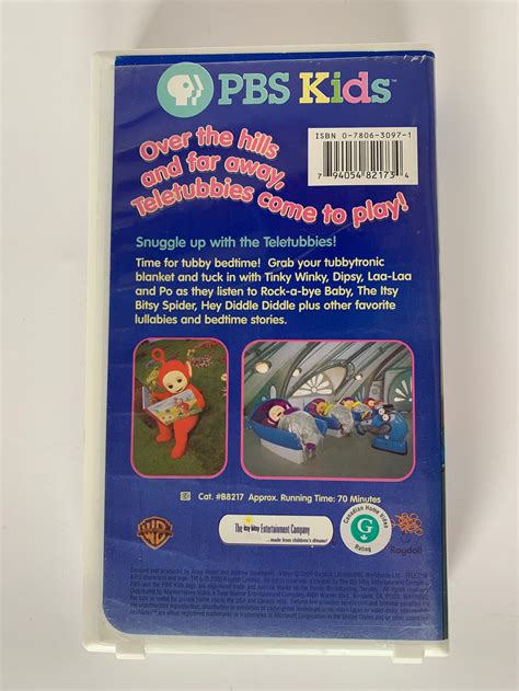 Teletubbies Bedtime Stories and Lullabies VHS PBS Kids Vhs | Etsy