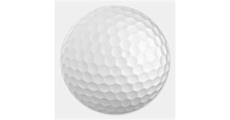 Golf ball stickers | Zazzle