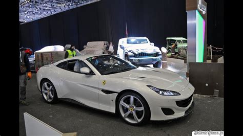 White Ferrari Portofino - Driving & Sound - YouTube