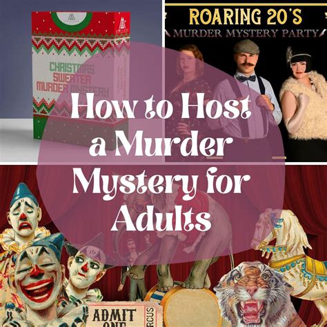 18 Deadly Murder Mystery Games For Adults (How To Host One) - Fun Party Pop