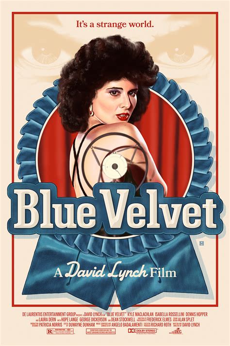 Blue Velvet | Poster By Haddonart