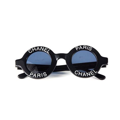 Chanel Chanel -Vintage Round Logo Sunglasses Sunglasses Other Other ref ...