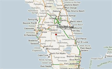 Map Of Frostproof Florida - United States Map