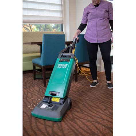 Bissell Commercial Big green commercial heavy duty Corded Upright Vacuum BGUPRO12T at Lowes.com