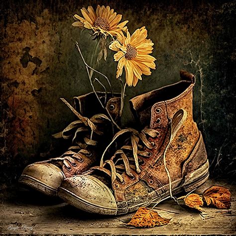 Old Vintage Shoes 02 Photograph by Gayle Berry - Fine Art America