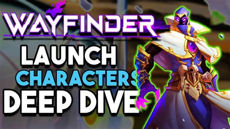 Wayfinder Character Breakdowns: Abilities, Backstory, Difficulty Level - YouTube