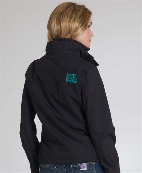 Womens - Technical Windcheater in Black | Superdry UK