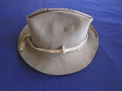 RARE Rough Rider's Campaign Hat, ID'd | J. Mountain Antiques