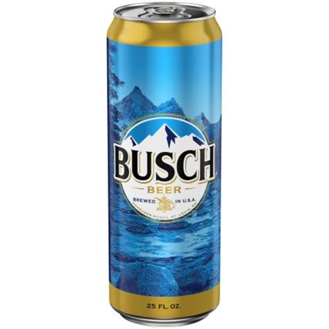 Busch Beer Tall Can, 25 fl oz - King Soopers