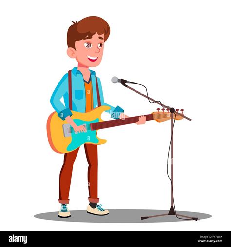 Male singer cartoon hi-res stock photography and images - Alamy