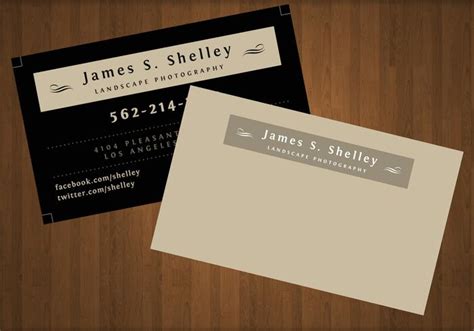 Photography Business Card PSD Template - Free Photoshop Brushes at Brusheezy!