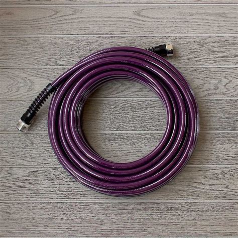 Purple Lightweight Garden Hose, 50' | White Flower Farm