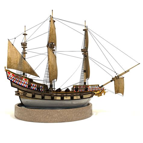 Pirate Galleon 3D Model - TurboSquid 1300396