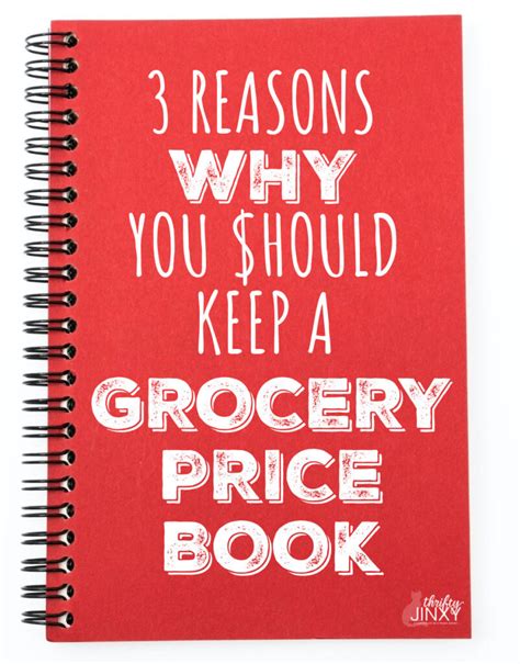 How to Make a Grocery Price Book - Thrifty Jinxy