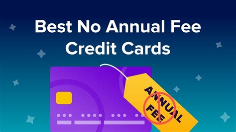 Best No Annual Fee Credit Cards - YouTube