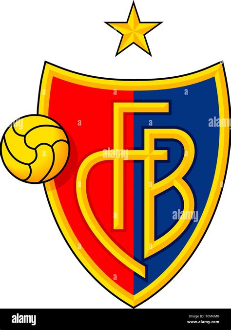 Logo of Swiss football team FC Basel - Switzerland Stock Photo - Alamy