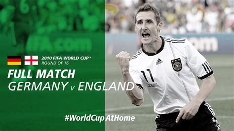 Germany v England | 2010 FIFA World Cup | Full Match - YouTube