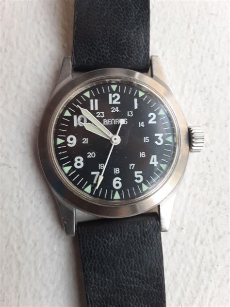 [WTS] Benrus Military Watch RE-ISSUE - mechanical hand-winding 50th ...