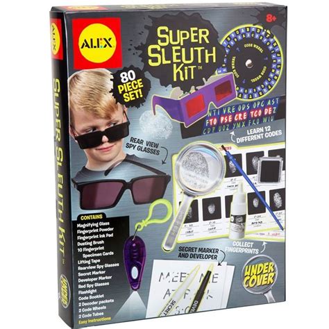 Super Sleuth Kit - Spy Set for Kids | Spy gear for kids, Spy kit, Alex toys