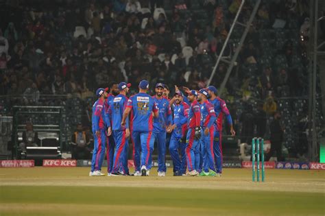 Karachi Kings players celebrate Mir Hamza's early strike | ESPNcricinfo.com