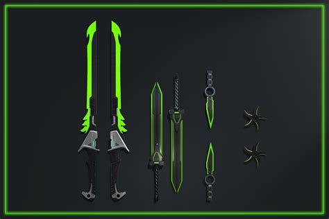 SciFi Melee Weapon Pack | 3D Weapons | Unity Asset Store