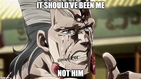 Polnareff crying Memes - Imgflip