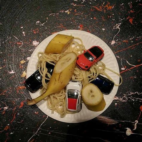 Rate My Plate - spaghetti car-banana