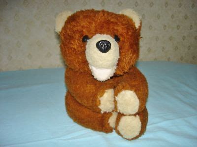 VINTAGE CHAD VALLEY HUGGY BEAR 1970s BROWN TEDDY BEAR | #168408511