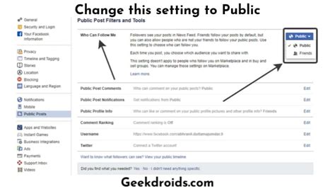 How to see who is following you or your page on Facebook? | GeekDroids