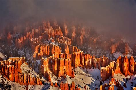 Gimpy tripod: Bryce point sunrise #3, Bryce canyon