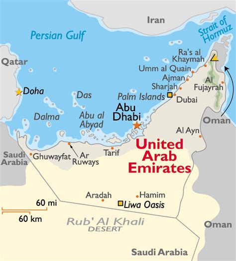 Maps of UAE - Emirates Travel Guide