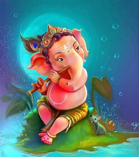 Lord Ganesha Animated Images | God Ganesha/Vinayaga/Pillayar Animated ...