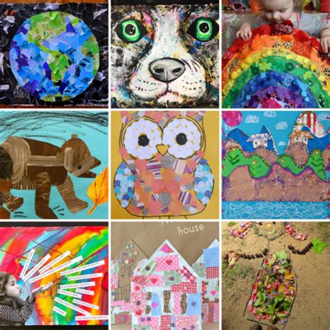 15 Easy Collage Art Ideas for Kids to Make at Home