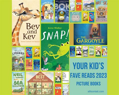 Your Kid's Favourite Read 2023: Picture Books - Allison Tait Author
