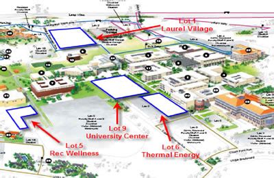 1604 Campus map