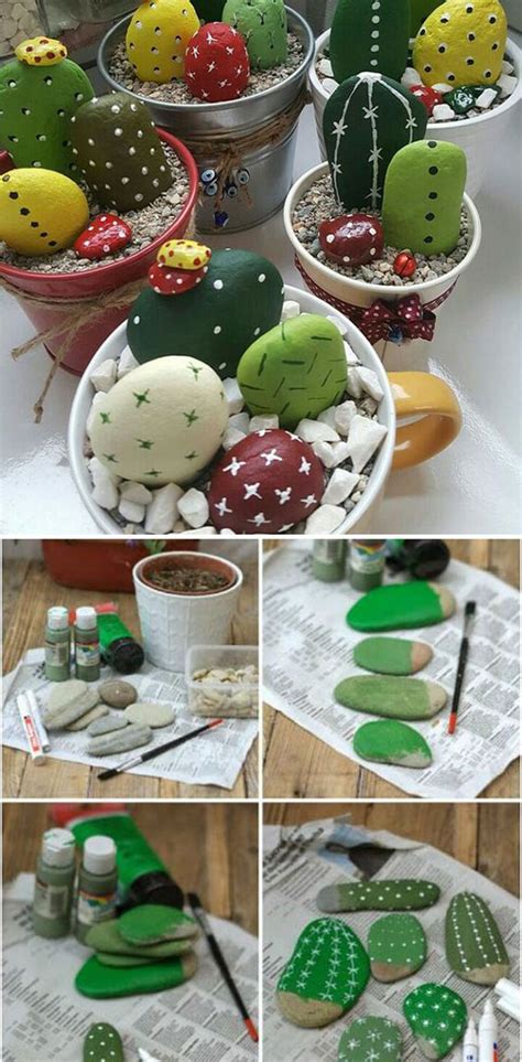 DIY Painted Stone Decorations You Can Do - WooHome