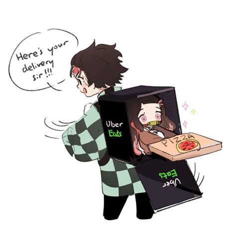 Tanjirou & Nezuko's part time job by k_nonomo | Demon Slayer: Kimetsu no Yaiba | Know Your Meme ...