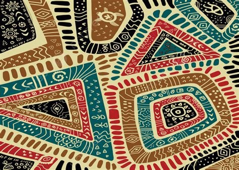 African Tribal Culture Pattern Background, African Tribal Culture, Geometric, Abstract ...