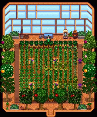 Greenhouse full of ancient fruit or star fruit? | Stardew Valley Forums