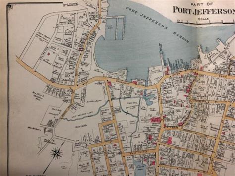 1917 PORT JEFFERSON ST. CHARLES HOSPITAL SUFFOLK COUNTY LONG ISLAND NY ATLAS MAP | eBay