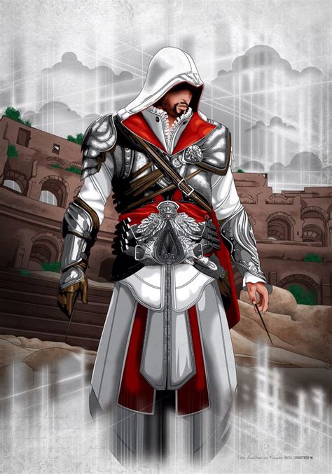 ezio auditore brotherhood | Assassin’s creed, Assassins creed art, Assassins creed