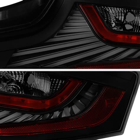 "LATEST DESIGN" SINISTER BLACK LED Tail Lights For 2006-2007 Infiniti G35 Coupe | eBay