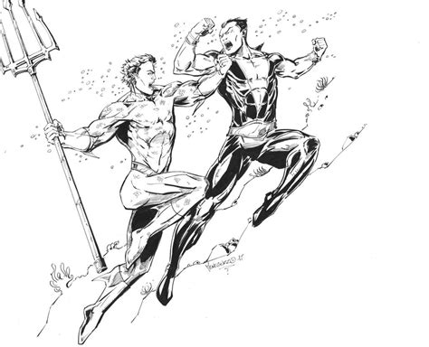 Aquaman Vs Namor by MenguzzOArt on DeviantArt