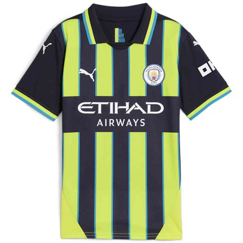 Kids Puma Manchester City Away Replica Jersey - 2024/25 - SoccerPro