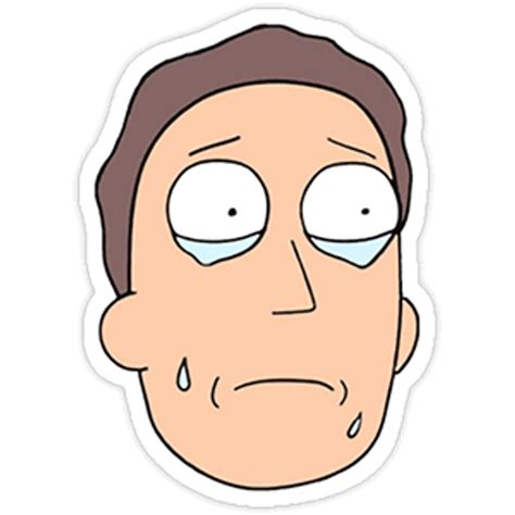 Jerry Smith from Rick and Morty - Sticker Mania