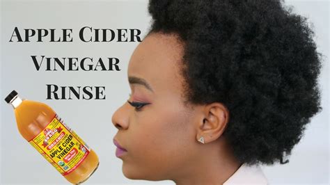 How to Do An Apple Cider Vinegar Rinse on Natural Hair | Laurina Machite - YouTube