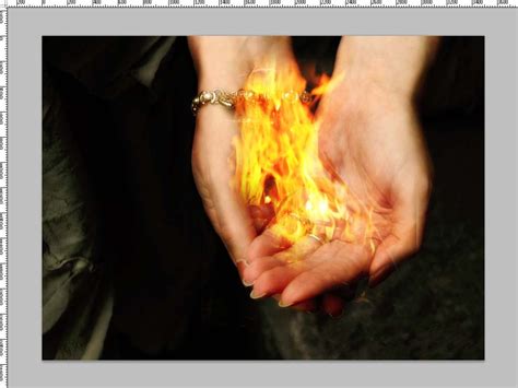 Putting Fire in Your Hands with Photoshop - TipSquirrel