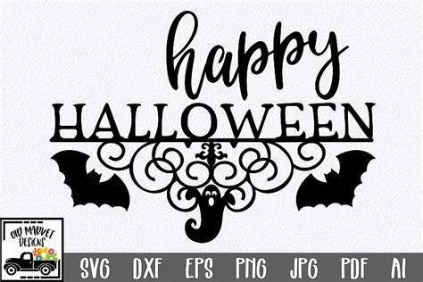 Happy Halloween SVG Cut File - Halloween SVG PNG EPS DXF