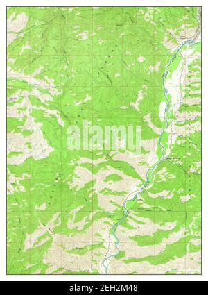 Featherville, Idaho, map 1964, 1:24000, United States of America by Timeless Maps, data U.S ...