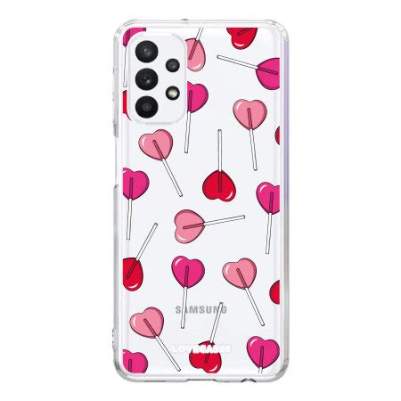 LoveCases Samsung Galaxy A32 5G Gel Case - Lollypop Love